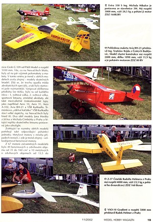 Setkání obřích modelů, MHM 11/2002 Setkání obřích modelů, MHM 11/2002