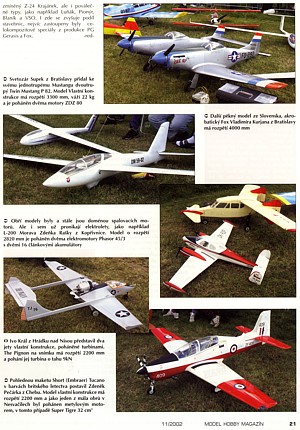 Setkání obřích modelů, MHM 11/2002 Setkání obřích modelů, MHM 11/2002