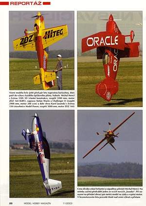 Setkání obřích modelů, MHM 11/2003 Setkání obřích modelů, MHM 11/2003