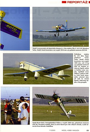 Setkání obřích modelů, MHM 11/2003 Setkání obřích modelů, MHM 11/2003