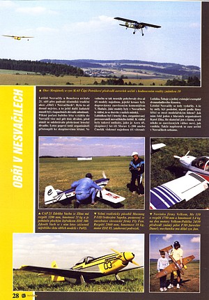 Setkání obřích modelů, RCM 10/1997 Setkání obřích modelů, RCM 10/1997