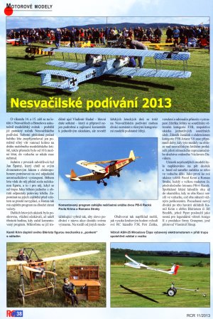 Nesvačilské podívání - RCR 11/2013 Nesvačilské podívání - RCR 11/2013